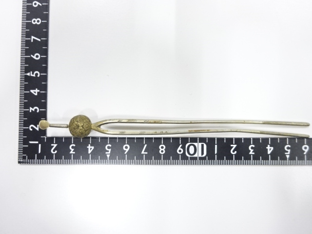  アンティーク　彫金　簪